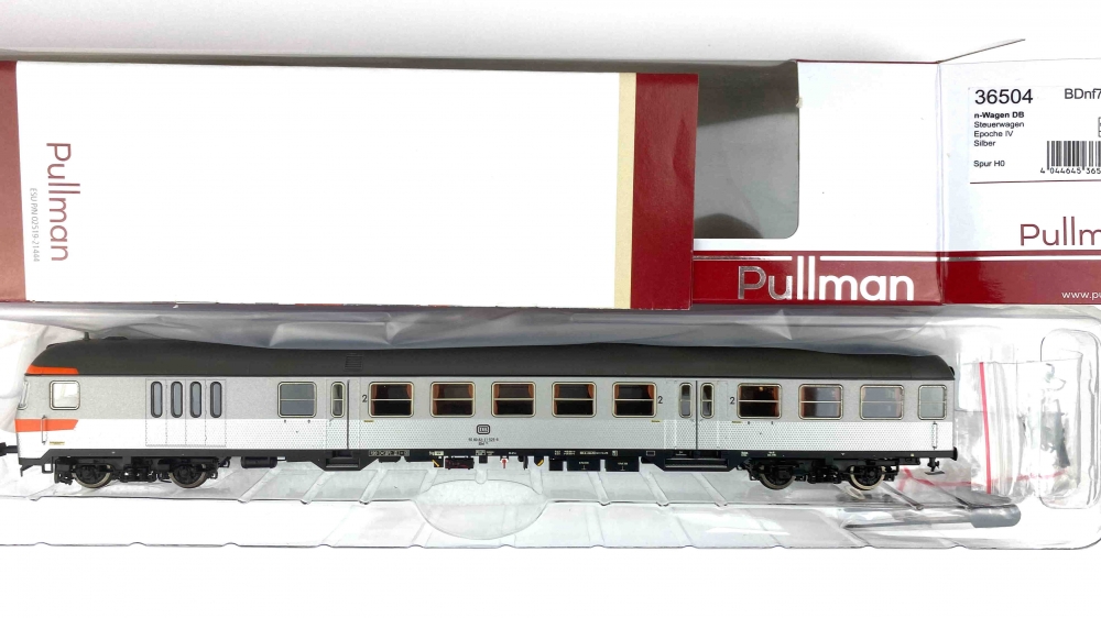 H0 DC AC ESU PULLMAN 36504 - Nahverkehrssteuerwagen - DB - Ep. IV - Lichtfunktionen