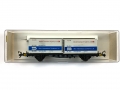 H0 DC FLEISCHMANN 5234 - Container-Tragwagen  